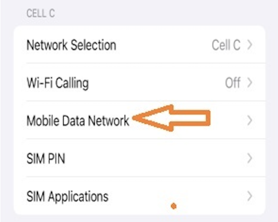 mobile data network